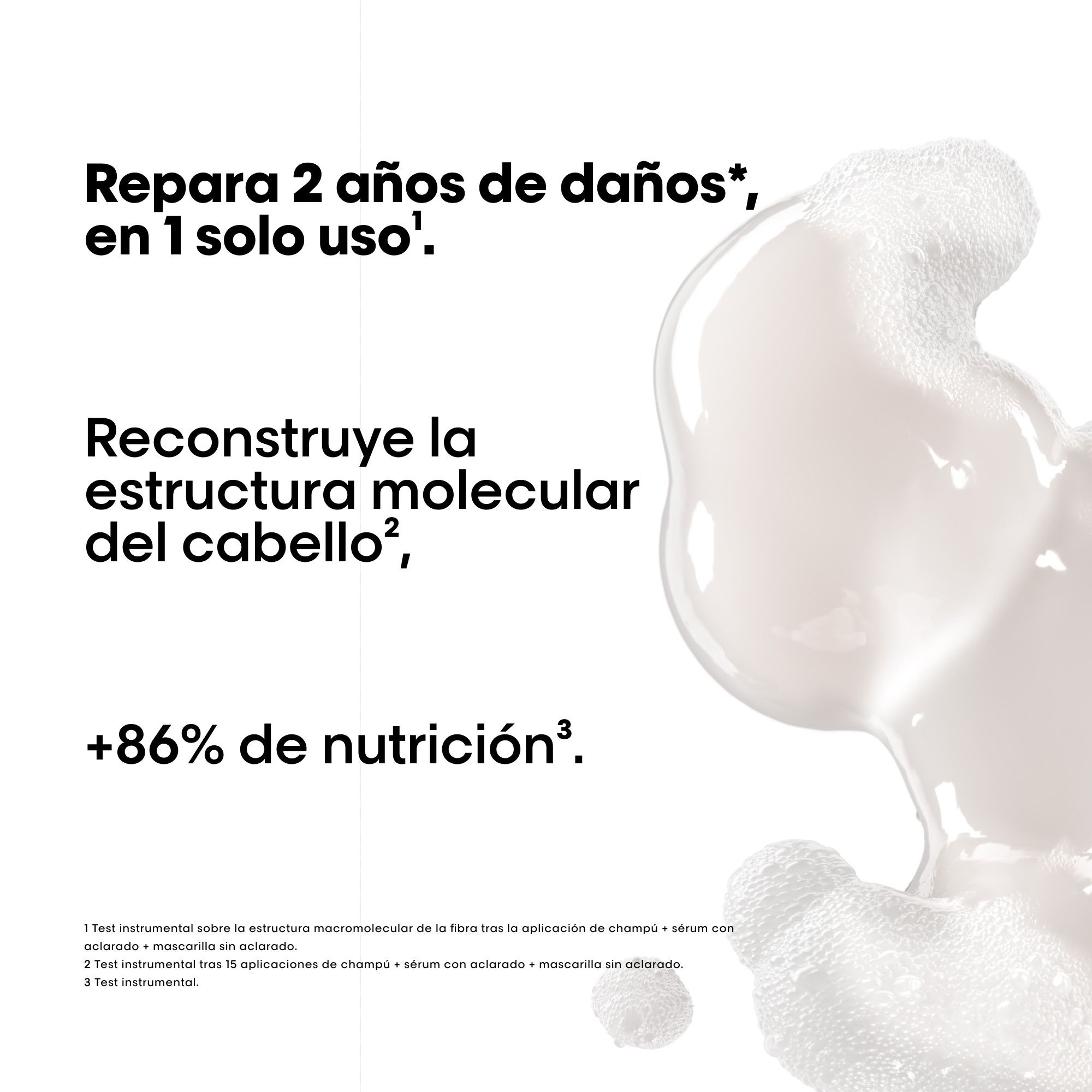 Náhradná náplň Serie Expert šampónu Absolut Repair Molecular Sulfate-Free Šampóny do salónu