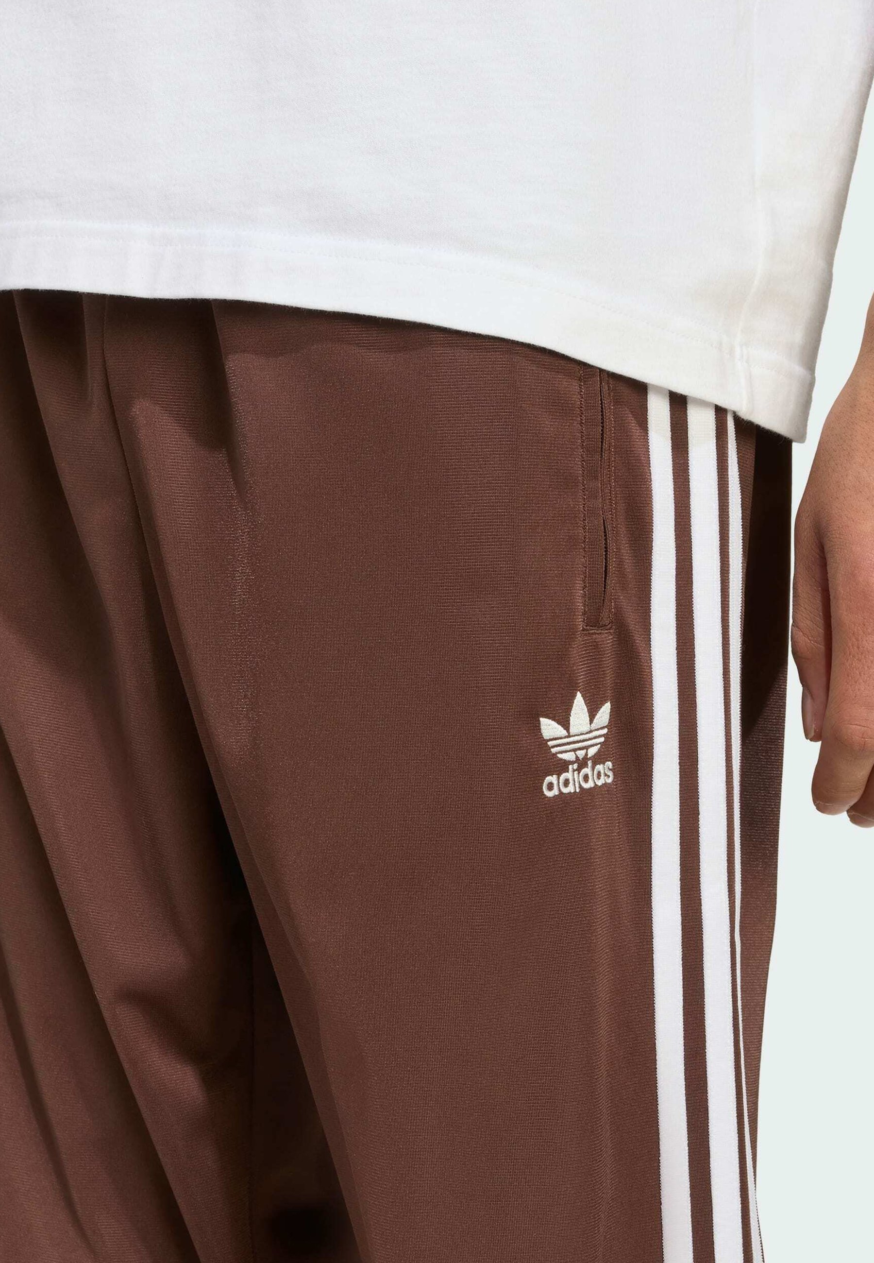 adidas Originals FIREBIRD - Pantaloni della tuta - color castano chiaro/bianco sporco