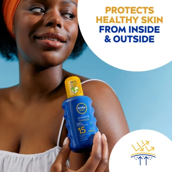 Spray solare NIVEA SUN Protezione e idratazione SPF15 200ml