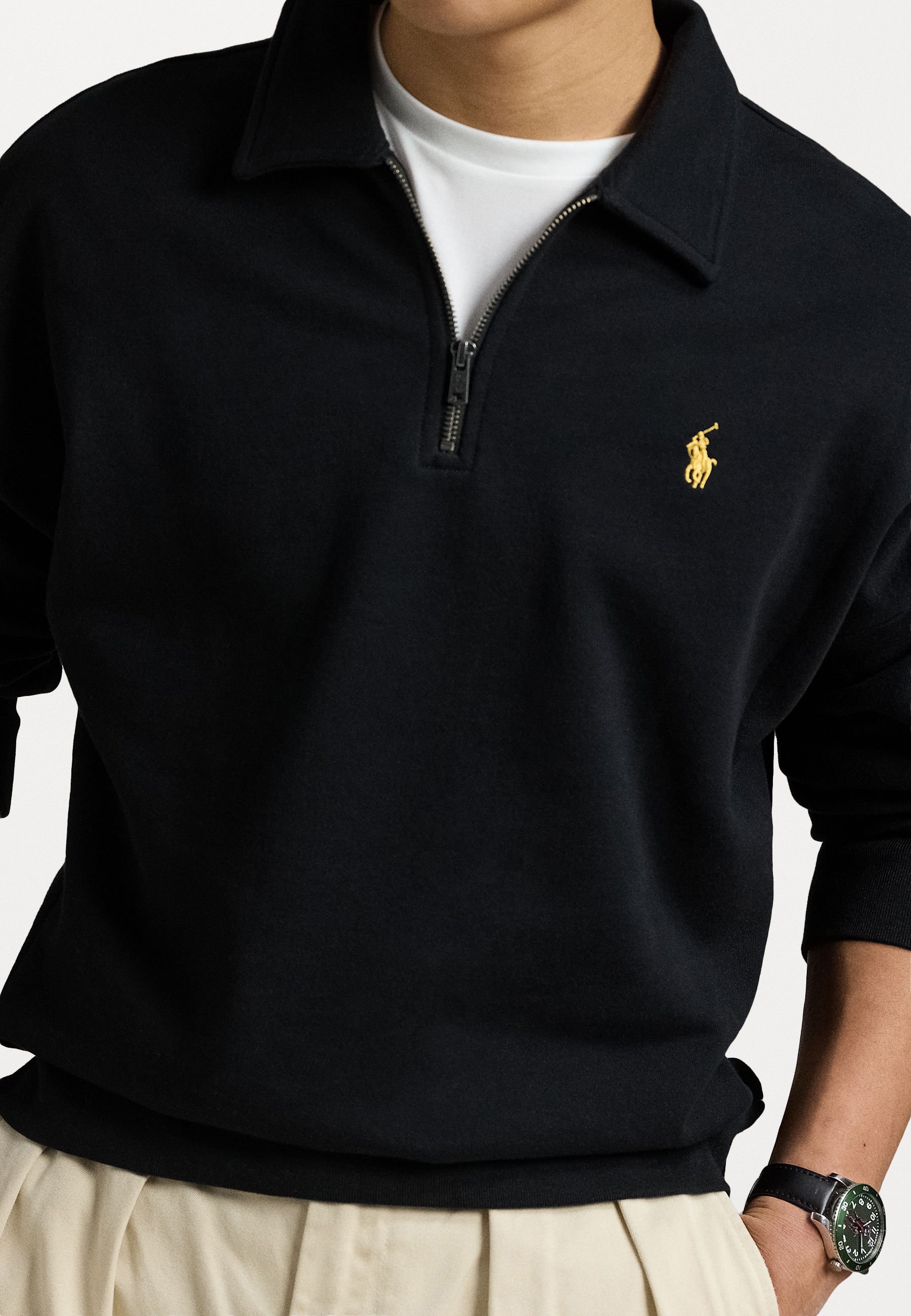 Polo Ralph Lauren LUNAR NEW YEAR FLEECE SWEATSHIRT - Genser - blackPolo Ralph Lauren