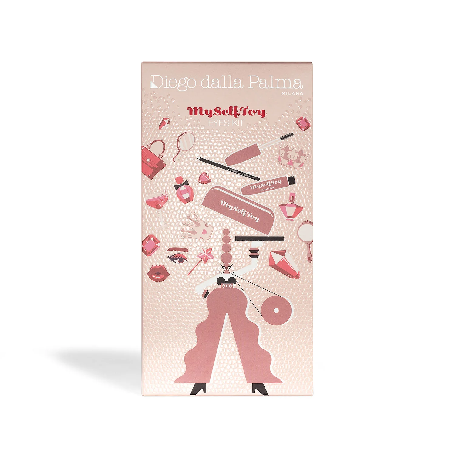 Occhi Kit Myselftoy Mascara - Cofanetto Make Up, Mascara, Matita occhi
