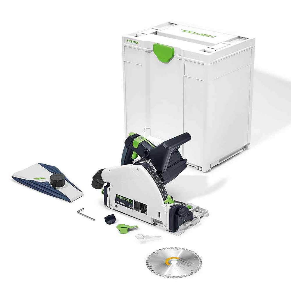 FESTOOL 18V Akku-Tauchsäge 160mm TSC 55K Basic 576712