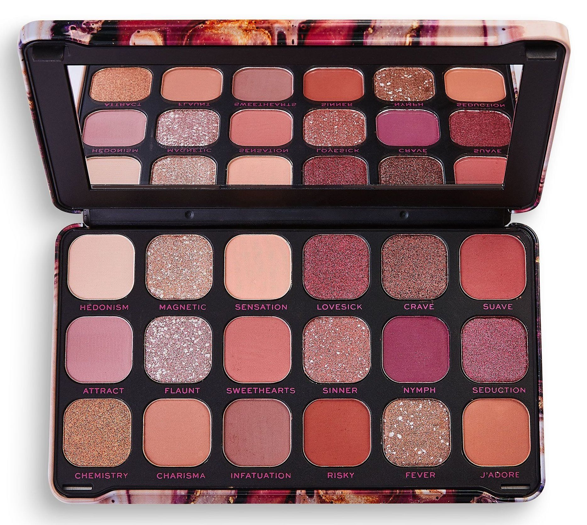 Paleta očných tieňov Forever Flawless Allure Palety očných tieňov a líčenie
