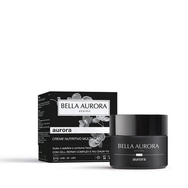 Bella Aurora Daudzfunkcionāls barojošs krēms SPF20 Izgaismojošs, mitrinošs, nostiprinošs sejas krēms 50 ml 50 ml