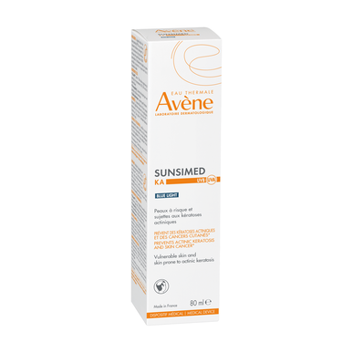 Avène Sun Care Sunsimed KA UVB/UVA/Blått ljus solskyddsmedel för förebyggande av aktinisk keratos 80 ml