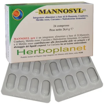 HERBOPLANET Mannosyl Nieuw 24 tabletten