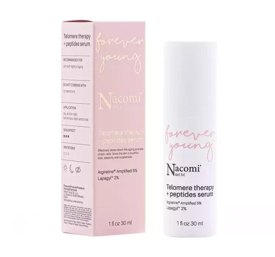Nacomi Next Level Forever Young serum z peptydami 30 ml