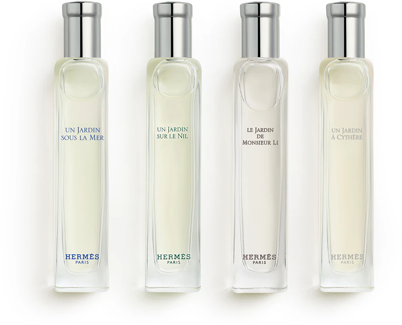 Cestovní sada HERMÈS Parfums-Jardins Collection Unisex cestovní sada
