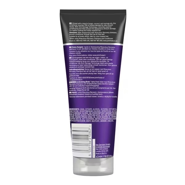 John Frieda Frizz Ease Miraculous Recovery balzam za obnovo las 250 ml