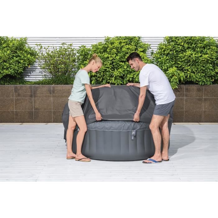 BESTWAY - Cubierta térmica EnergySense™ para spas redondos de 1,80 m x 66 cm - Impermeable