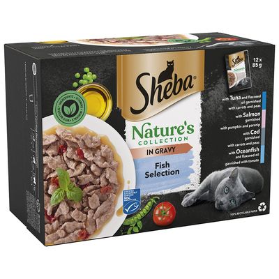 Sheba Nature's Collection -pussit 48 x 85 g