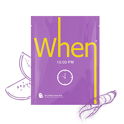 When Korean Regenerating Face Mask 23ml 10:00 μ.μ.