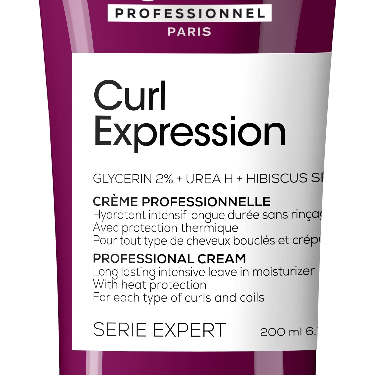 L'Oréal Professionnel Hair Fluid Curl Expression Dlhotrvajúci, intenzívny hydratačný krém bez oplachovania - 200 ml