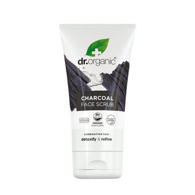 Dr. Organic Activated Charcoal Deep Cleansing Face Scrub 125ml
