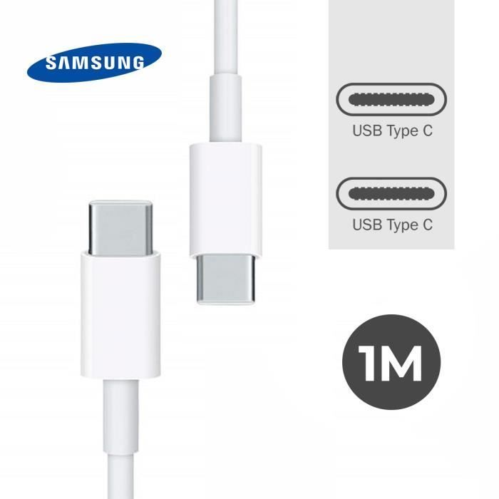 Cargador adaptador de corriente Samsung - 25W - USB-C - Blanco - Compatible con Galaxy A02S
