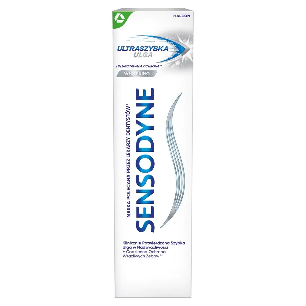 Sensodyne Pasta Ultraszybka Ulga Whitening Gsk