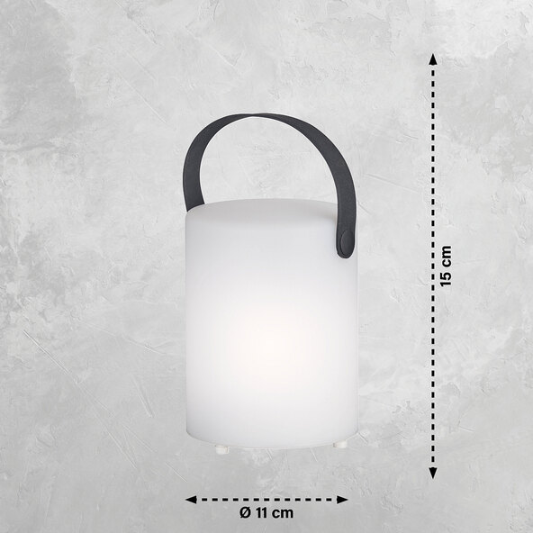 LED-Akku-Tischleuchte Ciro, 2er Set