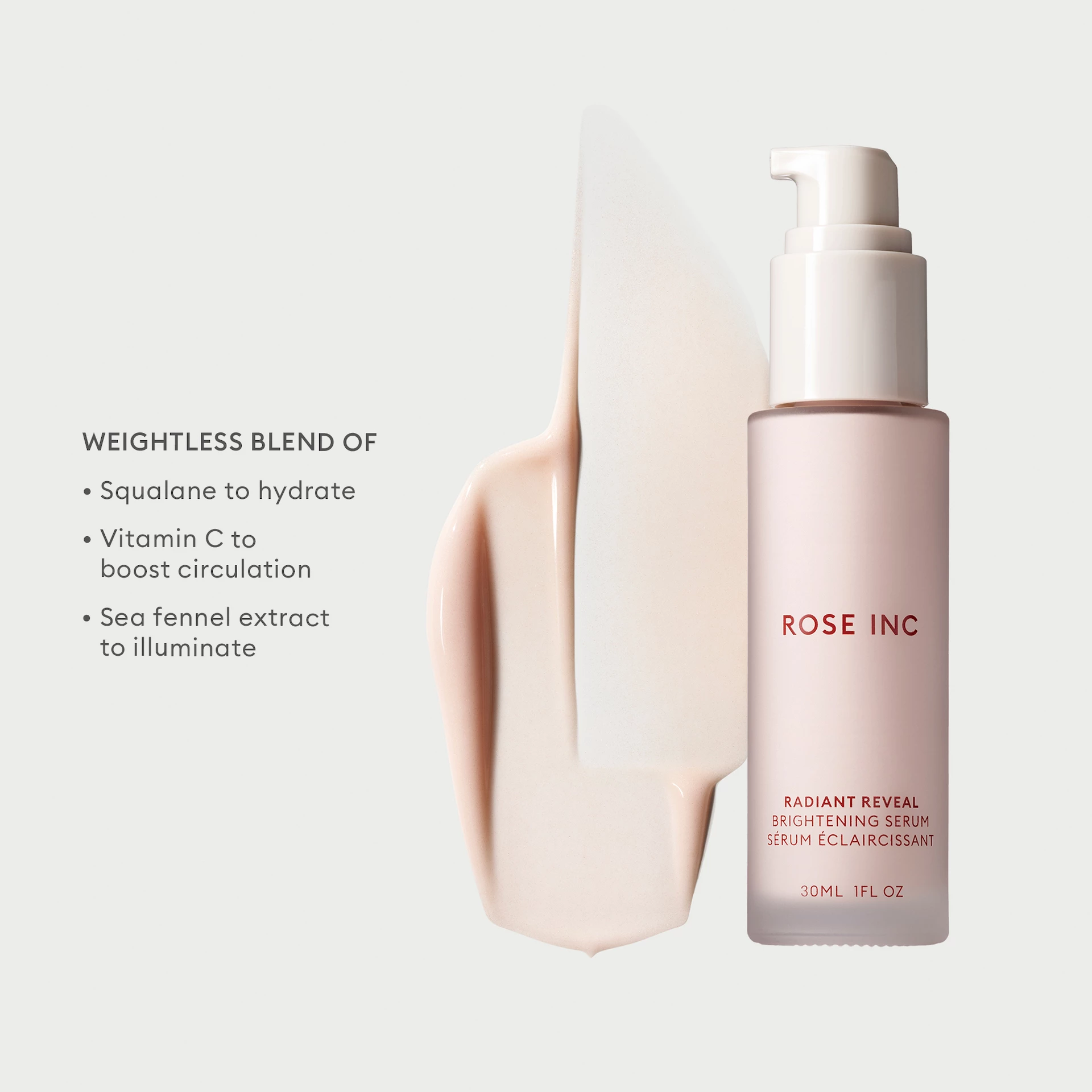 Radiant Reveal posvjetljujući serum 30 ml - Rose Inc