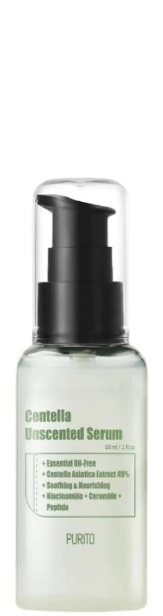 Purito Centella Unscented Bezzapachowe serum z Ekstraktem z Wąkroty Azjatyckiej