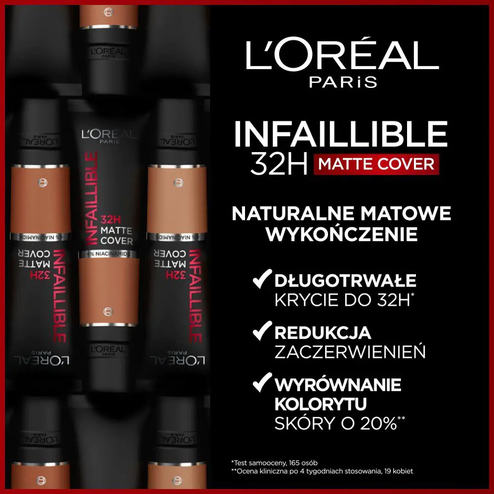 L'Oréal Paris Infaillible 24H Matt Cover Podkład 25 Rose Ivory