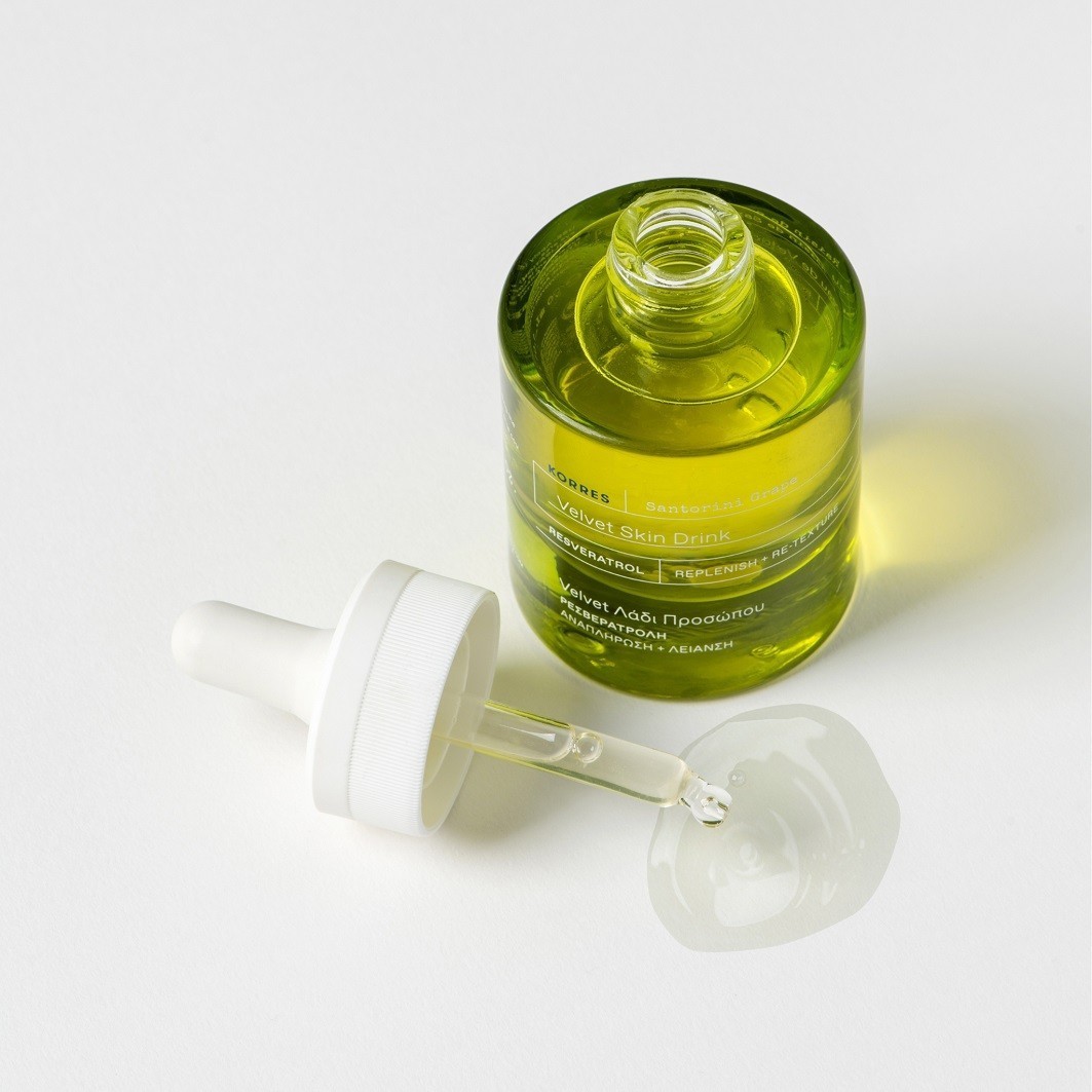 KORRES Anti-Blemish Care SANTORINI Eliksir od grožđa za baršunasto meku kožu – 30 ml