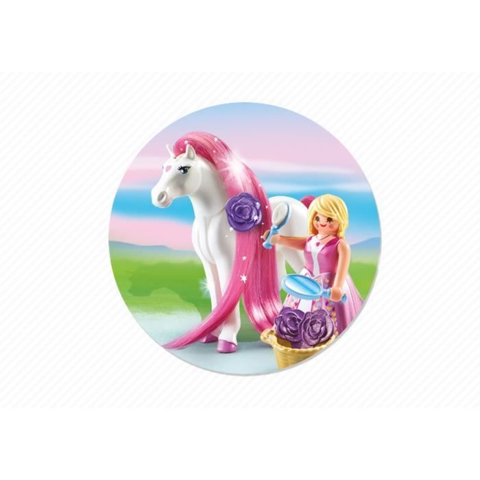 PLAYMOBIL 6166 Pink Princess with Horse to Style