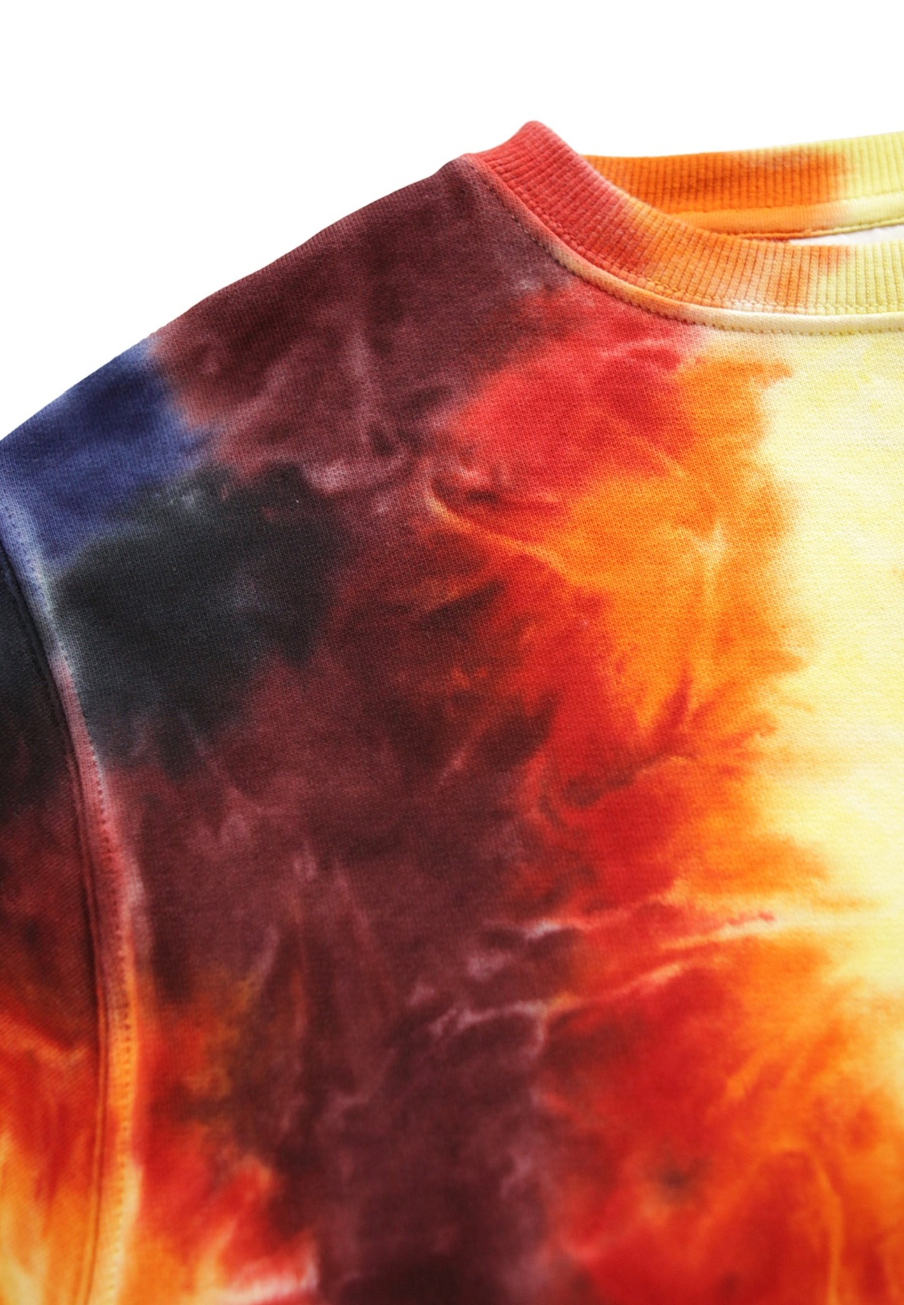 Molo MONTI UNISSEX - Moletom - tingimento flamejante