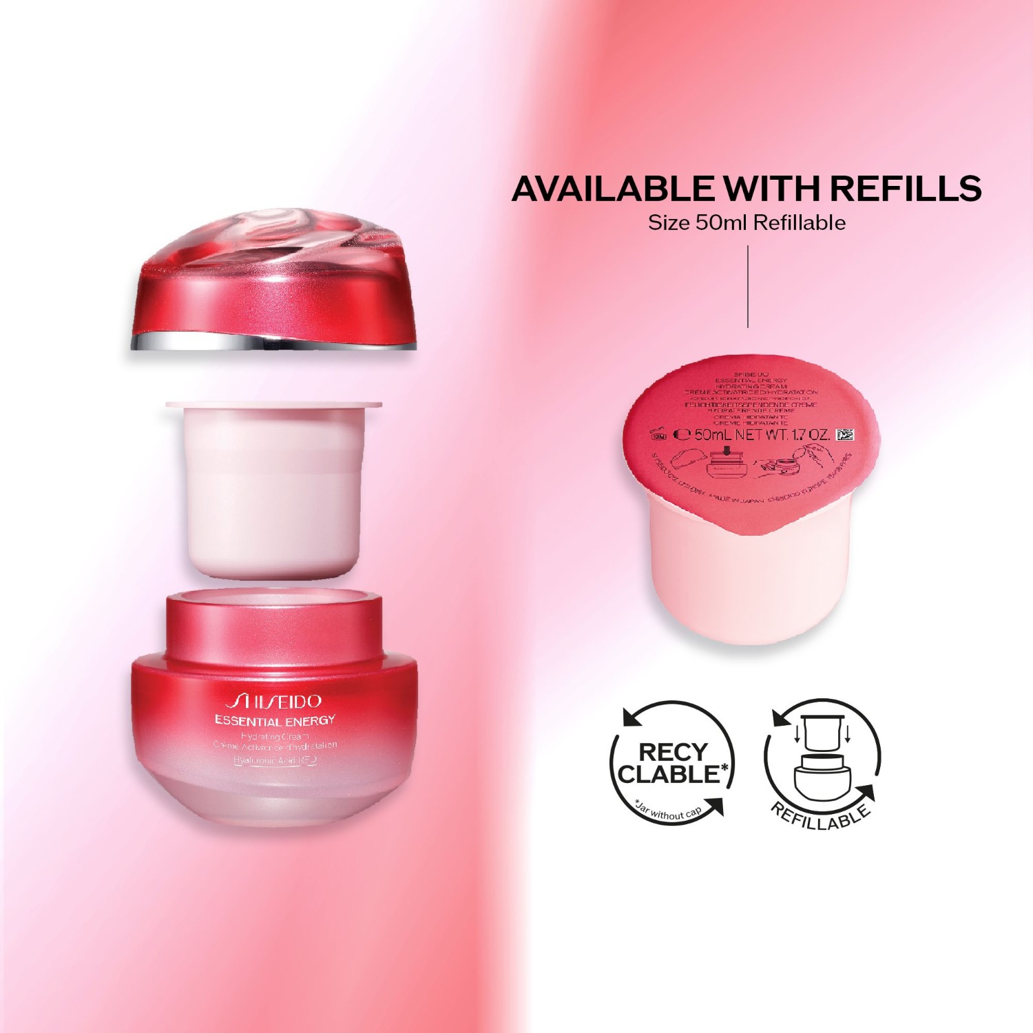 Shiseido Essential Energy ansiktskrem – 50 ml