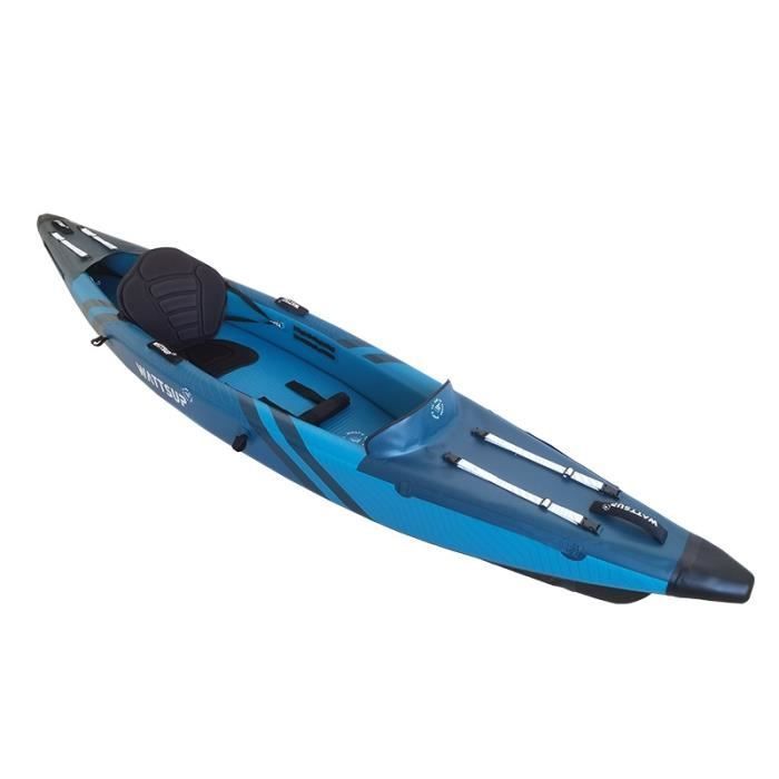 Wattsup Torpedo 1-Person Inflatable Kayak - 365 x 72 cm - Drop Stitch - Complete Package - All Skill Levels