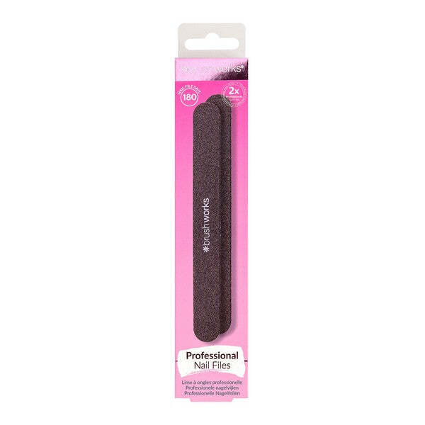 Limas de Unha Profissionais Brushworks - Pacote com 2