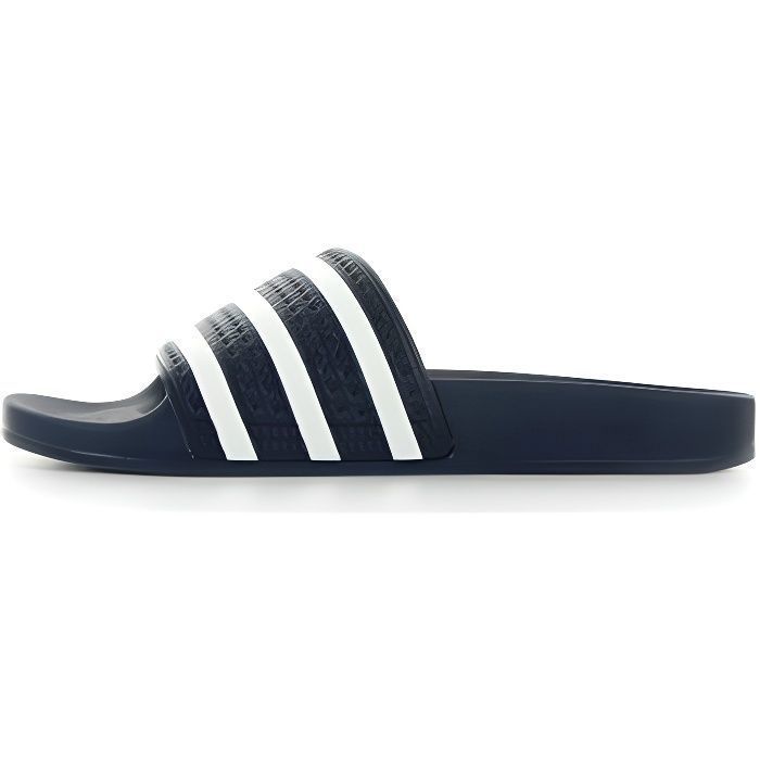 Ciabatte - ADIDAS - Adilette - Blu navy e bianco - Chiusura slip-on - Sintetico