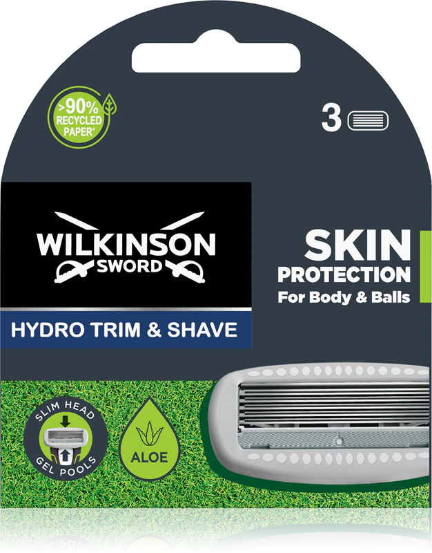 Wilkinson Sword Hydro Trim and Shave Skin Protection For Body and Varlets głowica wymienna