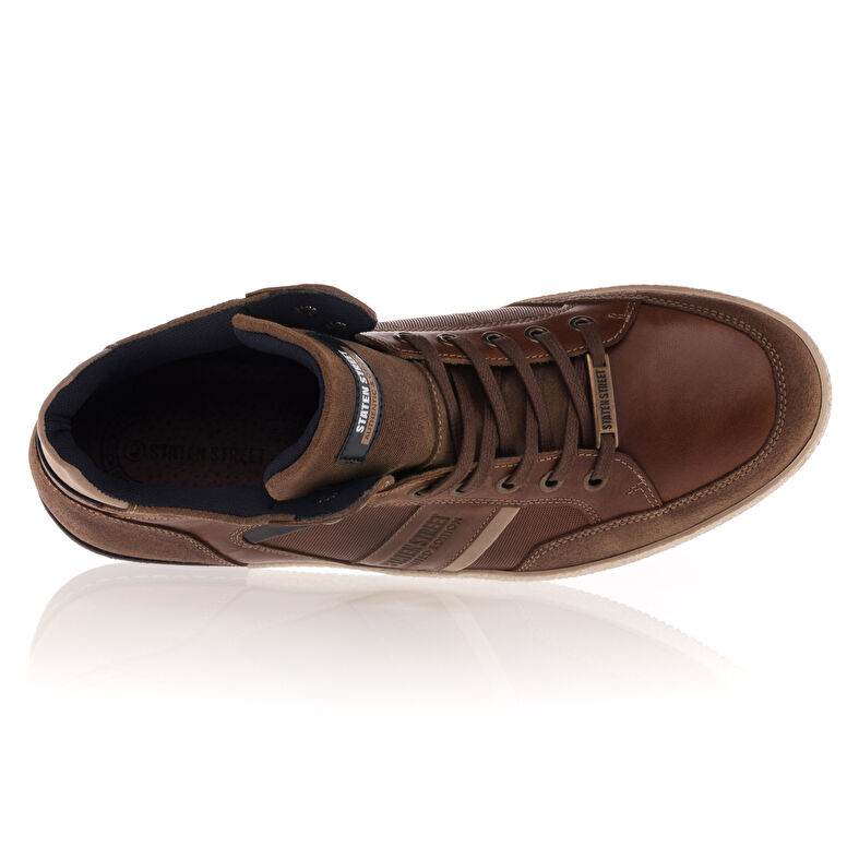 Zapatillas deportivas para hombre color marrón