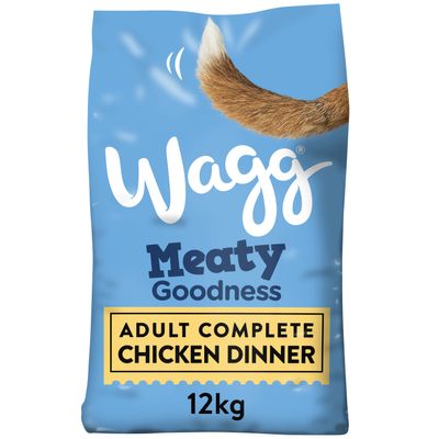 Cena completa per adulti Wagg Meaty Goodness a base di pollo