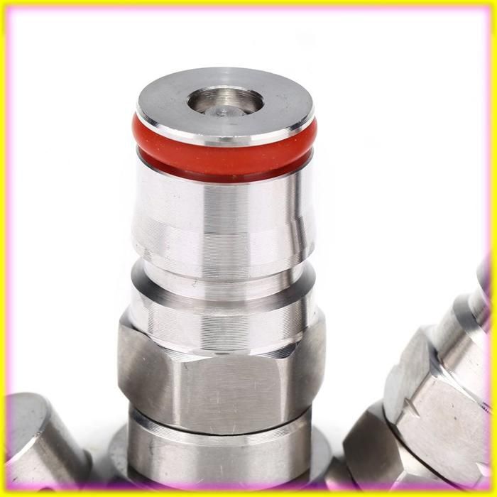 Conector rápido Keenso para lanzas de cerveza de acero inoxidable, para marcado artístico y de bebidas.