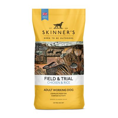 Ração seca para cães adultos Skinner's Field & Trial com frango e arroz