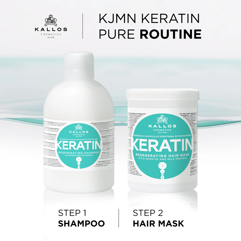 Kallos KJMN Professionelle Keratin-Haarmaske mit Keratin
