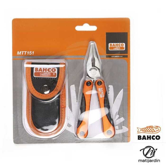 Bahco Pradines MTT151 multifunctioneel gereedschap. 18 functies. Stijl 