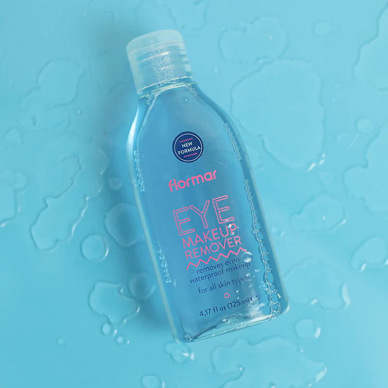 Flormar oogmake-up remover, een tweefasige oogmake-up remover.