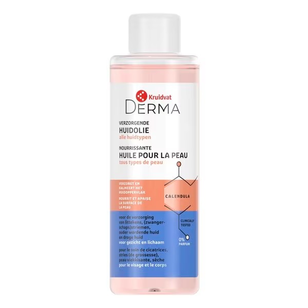 Kruidvat Derma negovalno olje za kožo<br>100 ml, za vse tipe kože