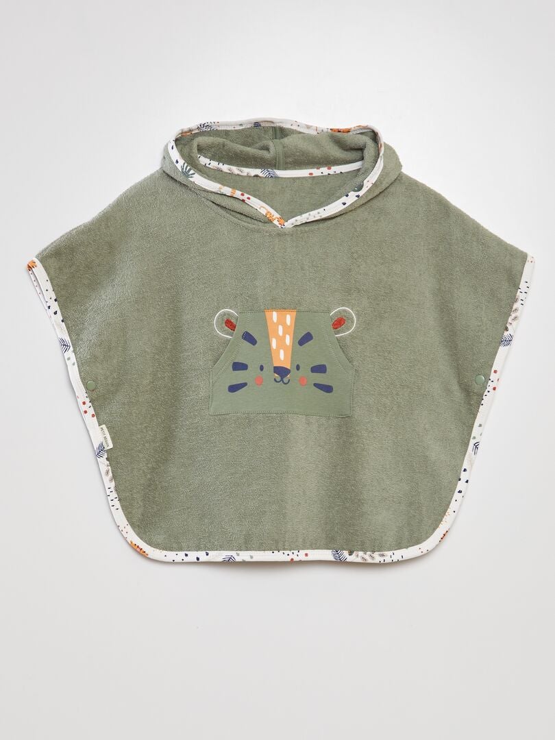 Poncho de baño 'Petit Beguin' - VERDE