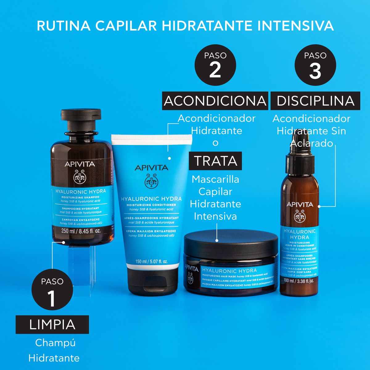 Mitrinošais hialuronskābes šampūns Aptiekas šampūni