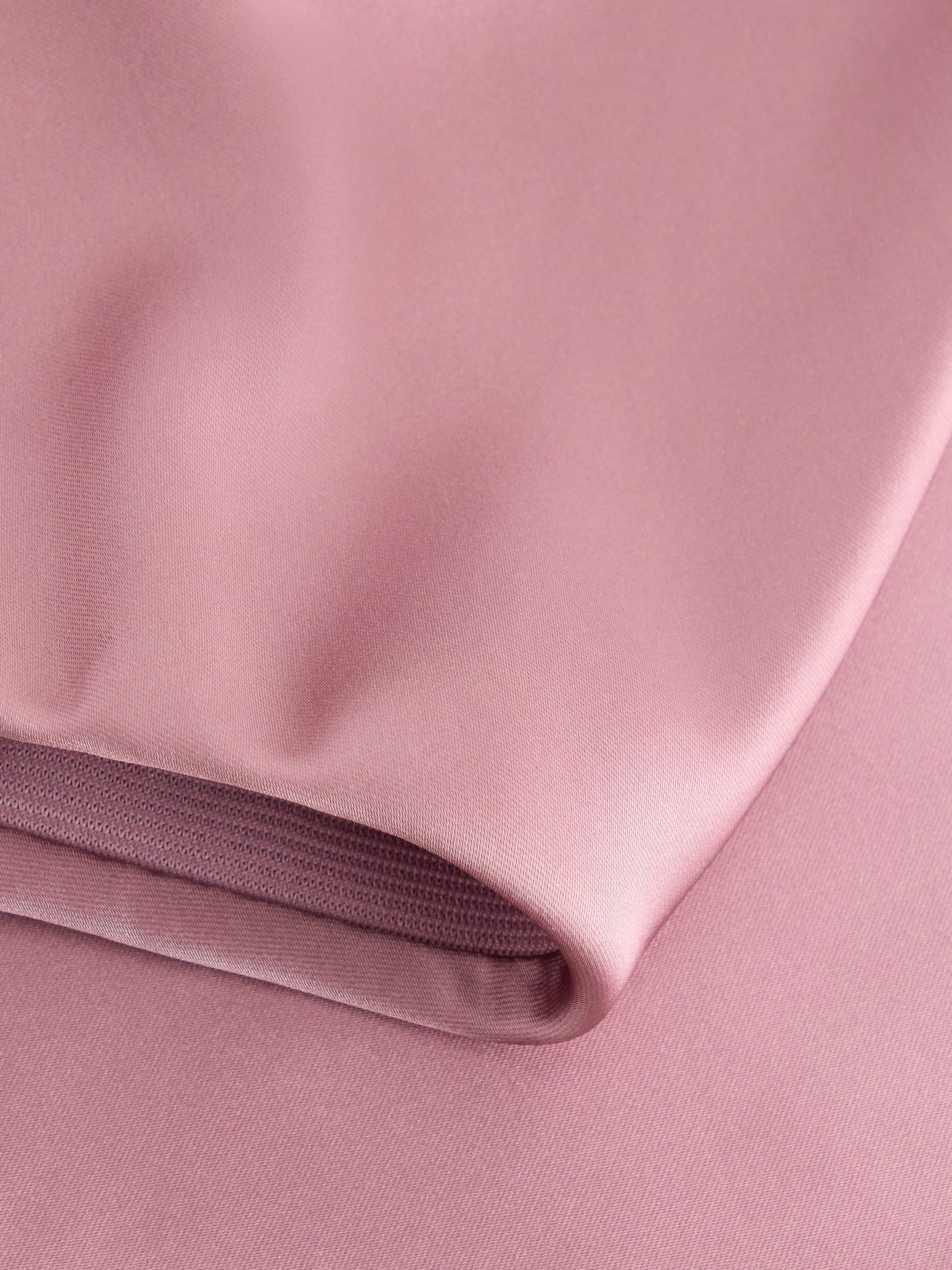 Satengskjørt Dusty Lilac