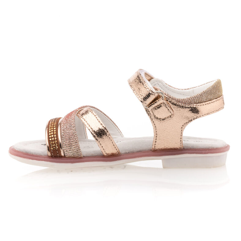 Roze meisjessandalen/schoenen met open tenen