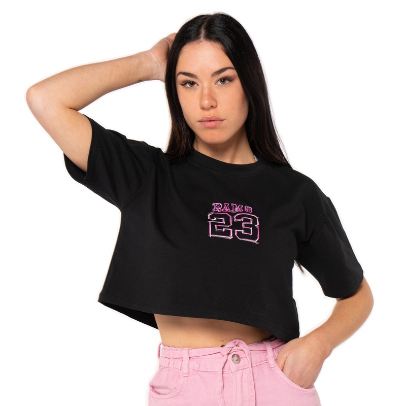 Camiseta Manga Corta Estampado Tiza Rams 23