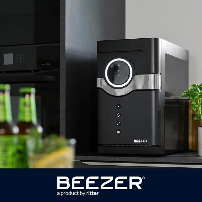 BEEZER®: el refrigerador de bebidas con aire acondicionado más rápido del mundo, diseñado en Alemania.