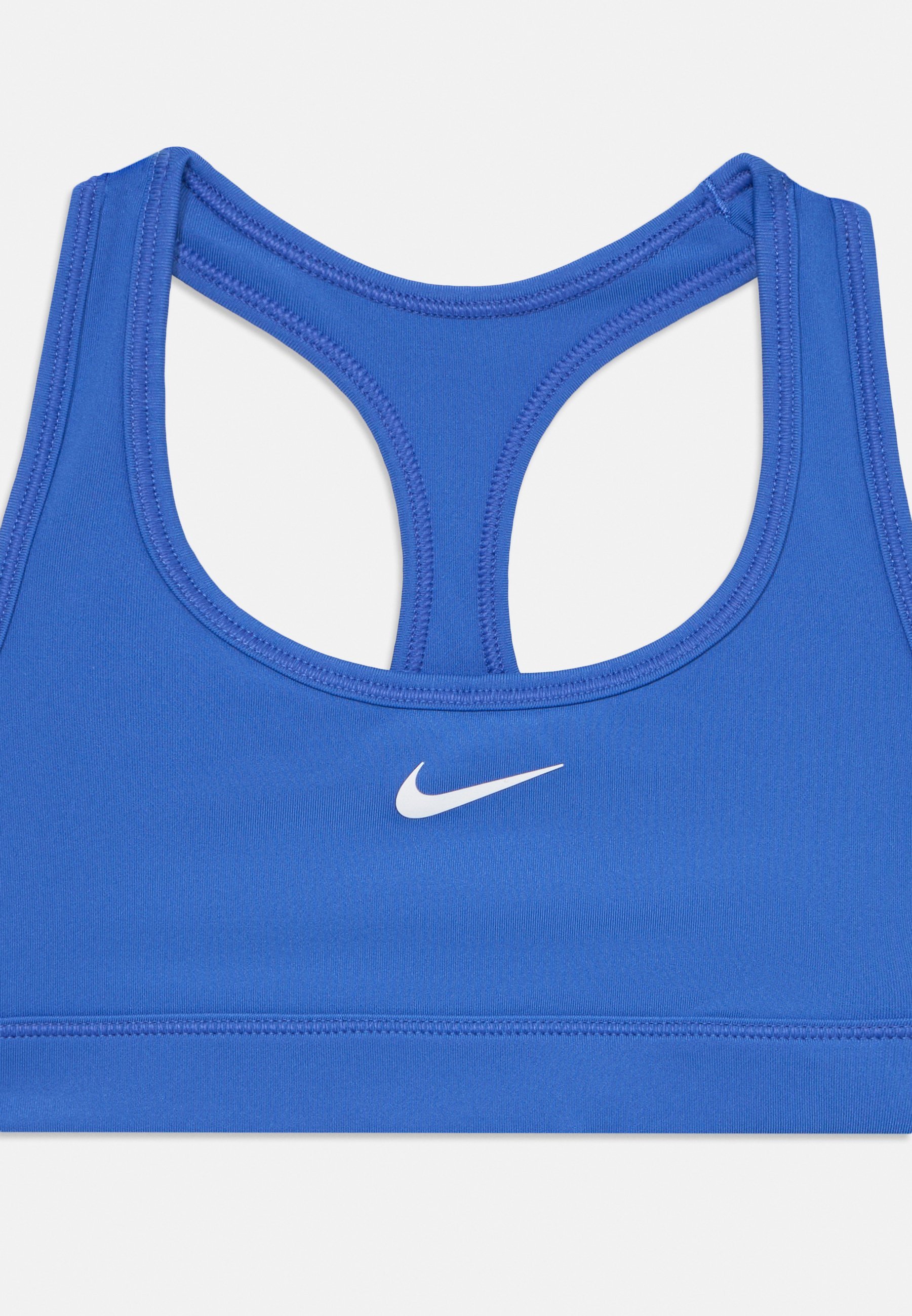 Nike Performance DRY FIT BH - Sportbeha - komeetblauw/wit