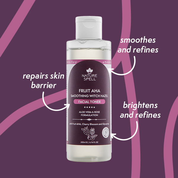 Nature Spell AHA's Witch Hazel ansiktsvann 200ml