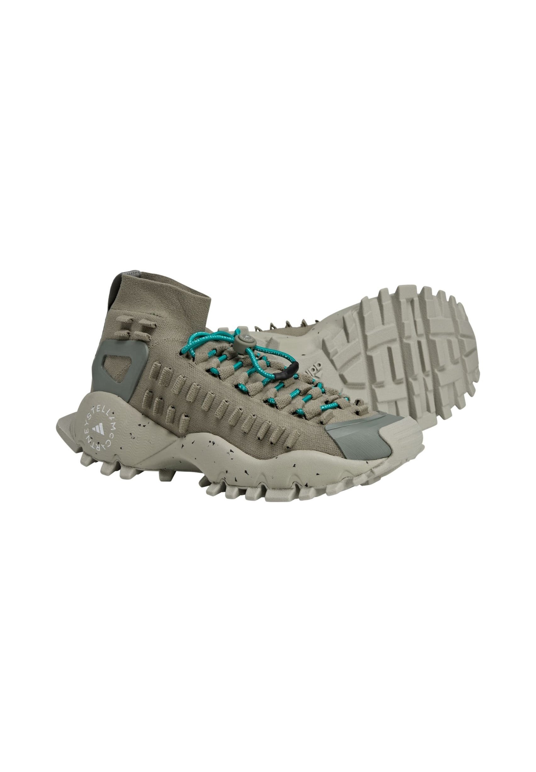 adidas by Stella McCartney SEEUALTER - Chaussures de randonnée - vert saule/gris/pierre/vert