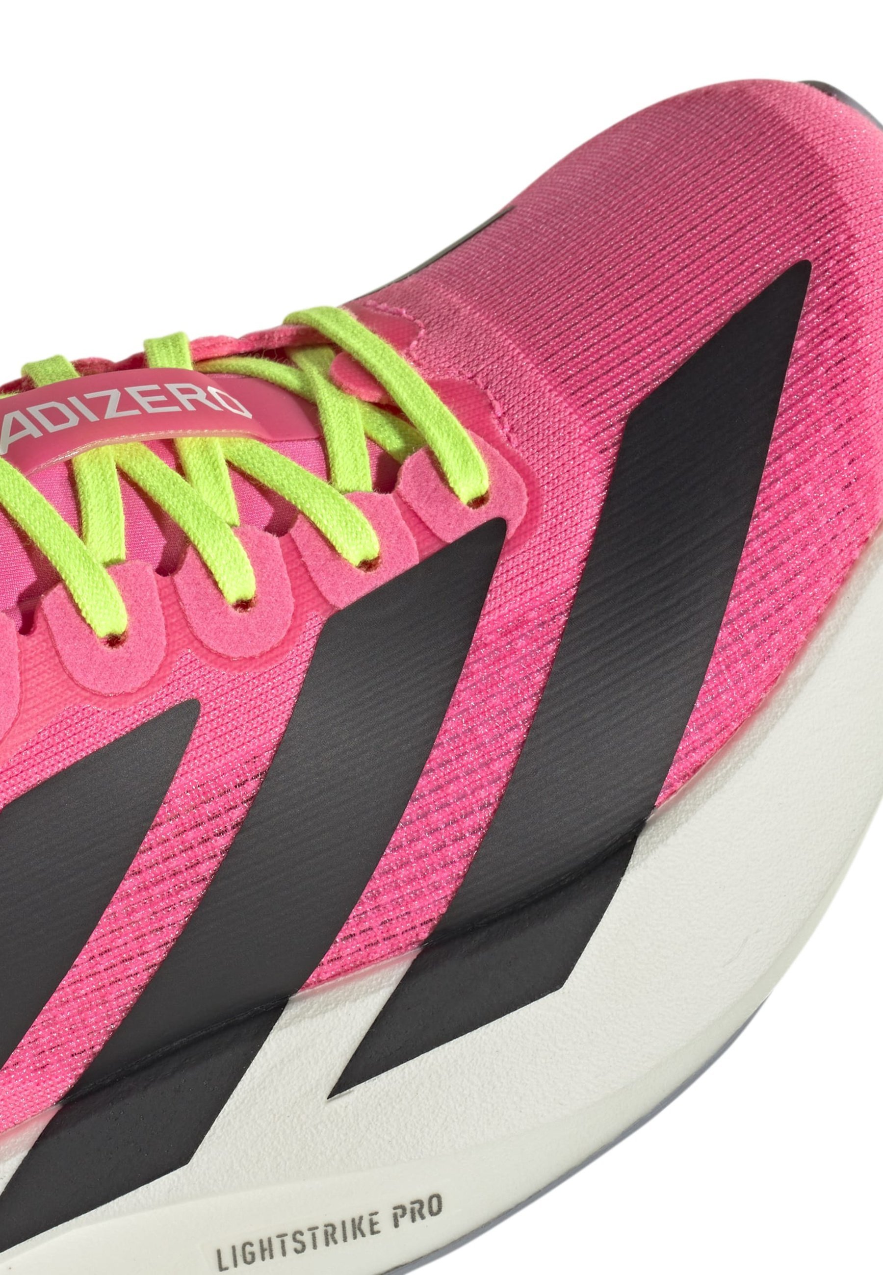 adidas Performance EVO SL ADIZERO UNISEX - Hardloopschoenen voor op de weg - lichtroze/zwart/voetwit